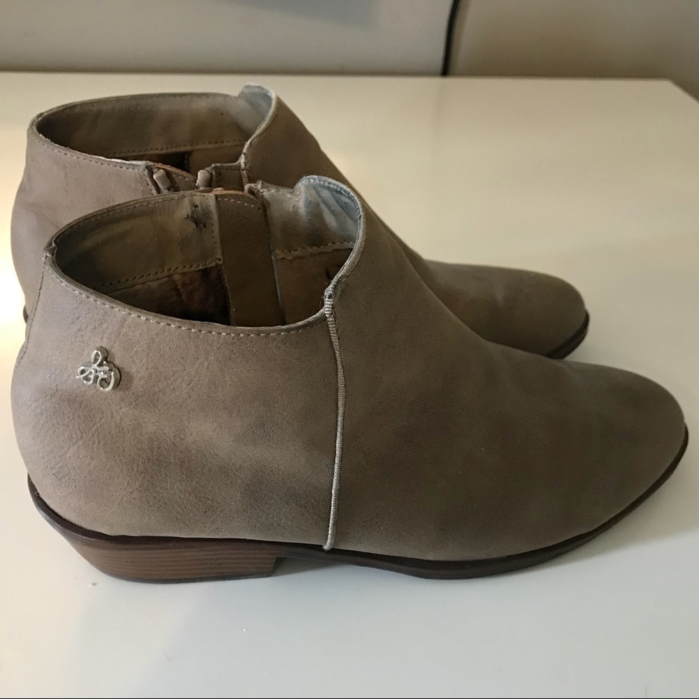 Sam Edelman Petty Boots Booties Taupe